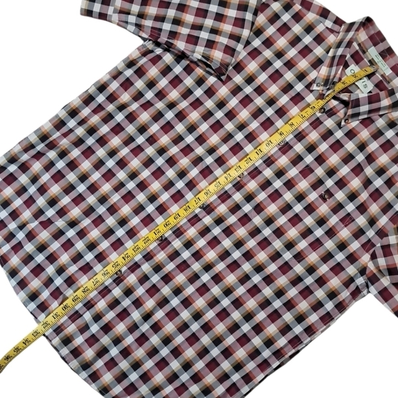 Orvis Button Down Shirt Men’s XL Blue Red Plaid 100% Cotton Classic Fit - Picture 6 of 9